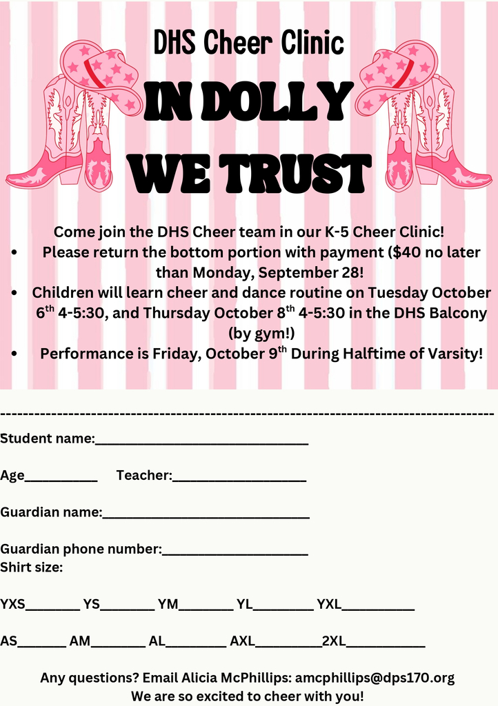 cheer clinic flyer