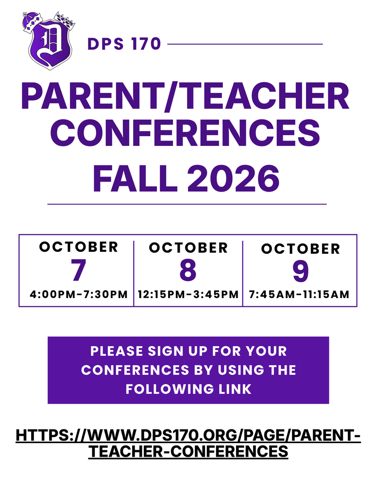 parent teacher conferences flyer