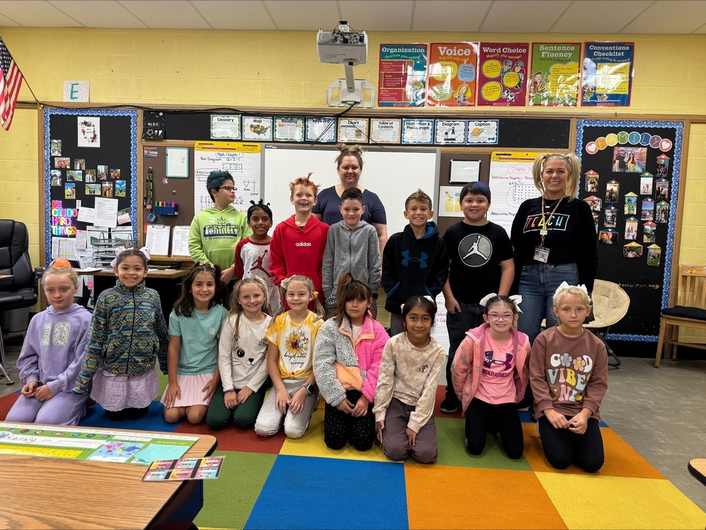 Mrs. Engelkes and crazy hair day