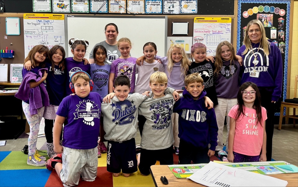 3rd grade in purple