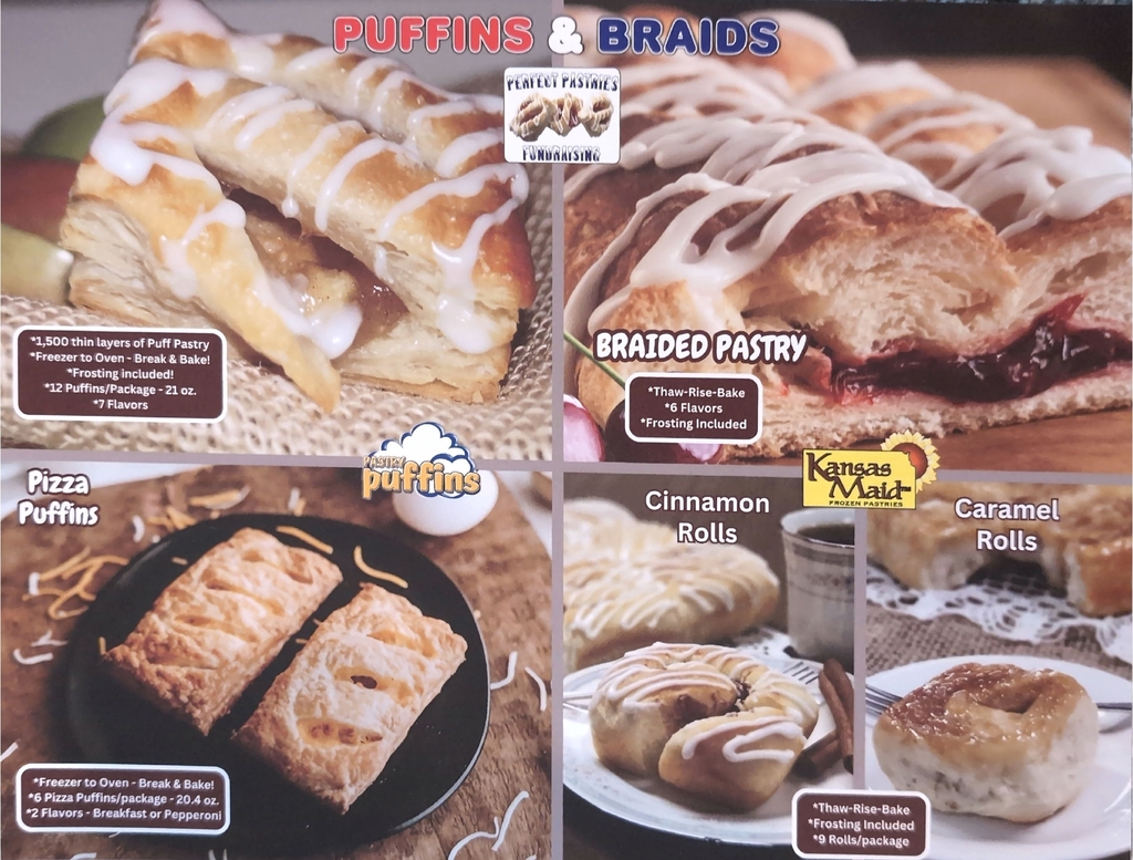 pastries for fall fundraiser