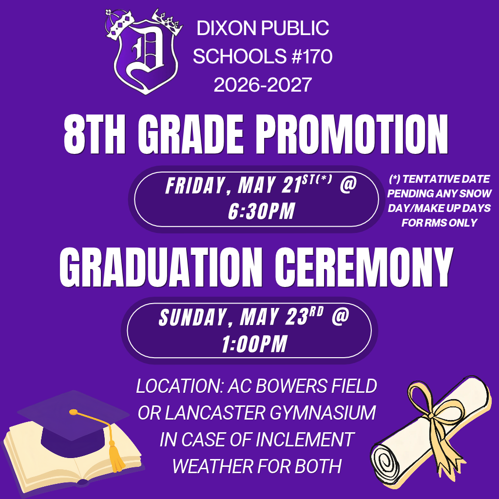 promotion and graduation tentative dates