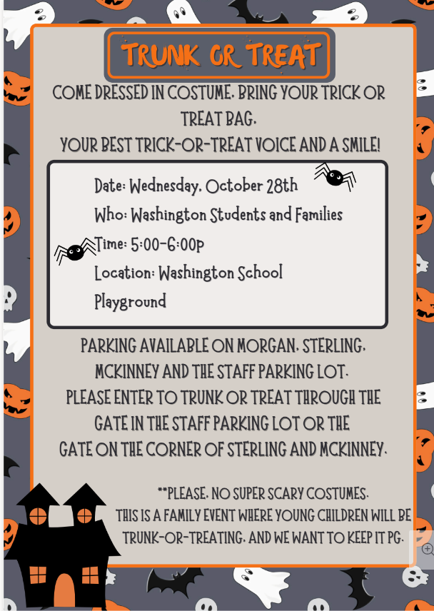 Trunk or treat