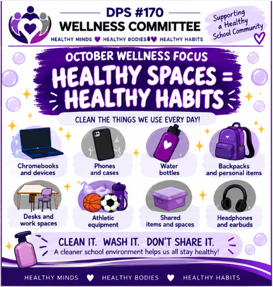 October Wellness Focus: Healthy Spaces = Healthy People
