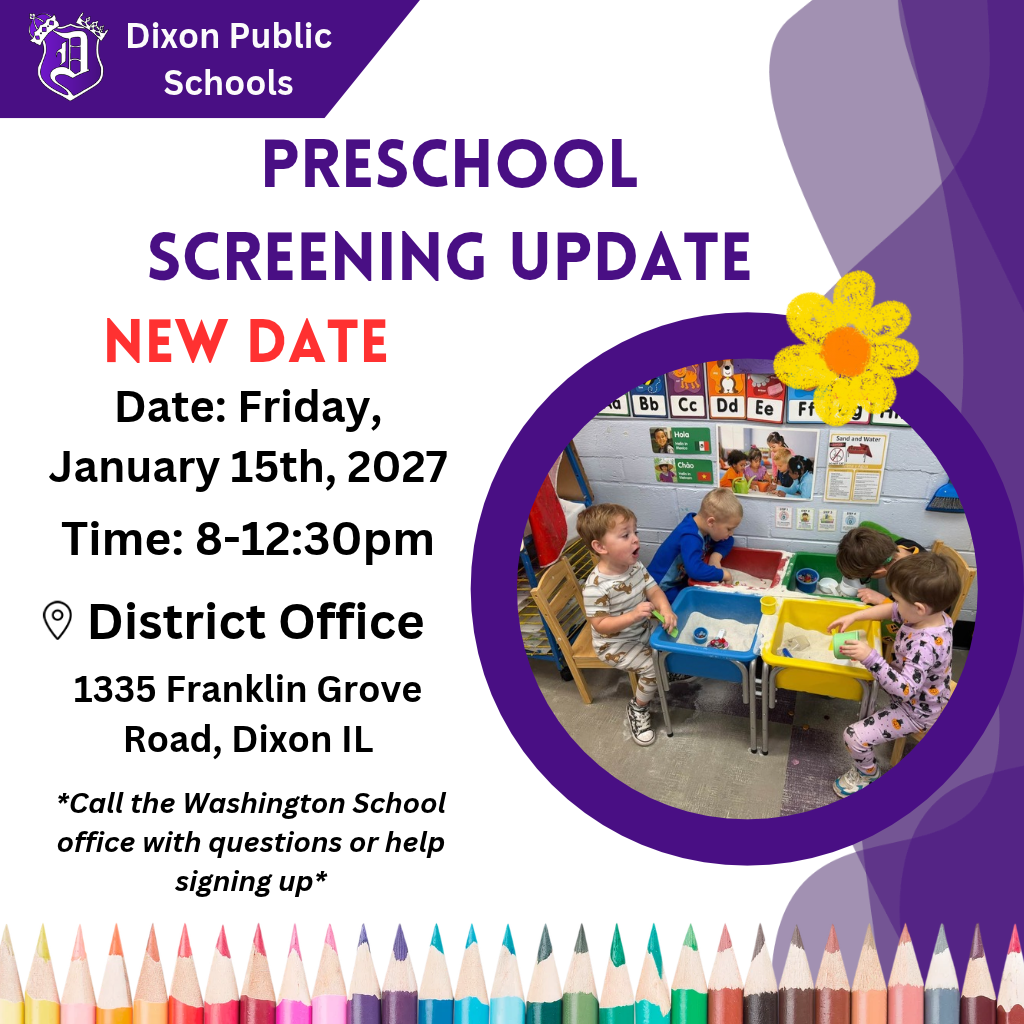 preschool screening update