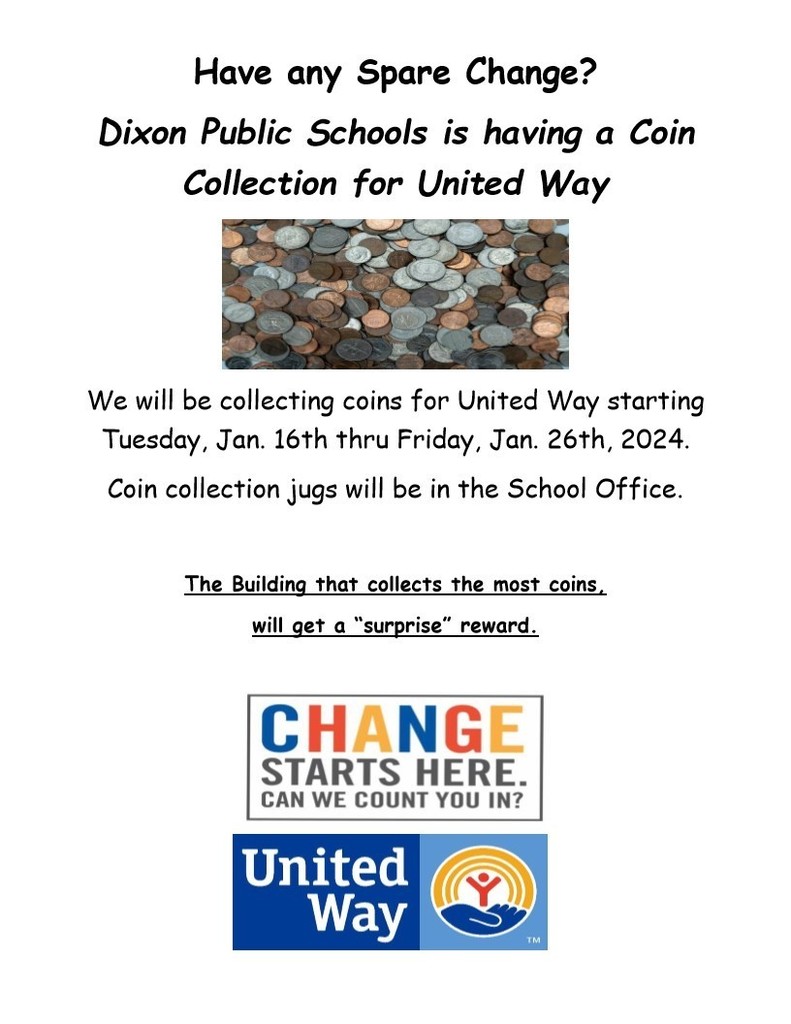 Coin Drive Flyer