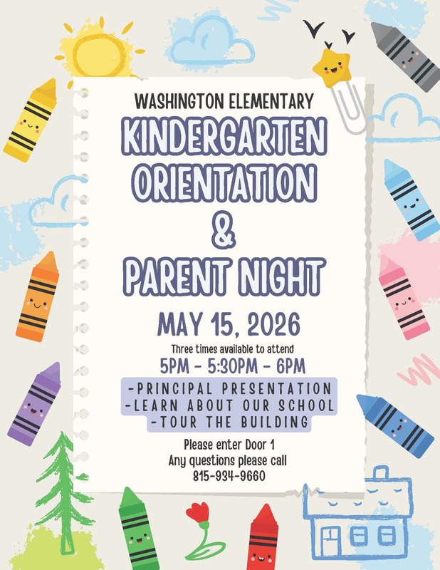 Kindergarten Orientation Flyer