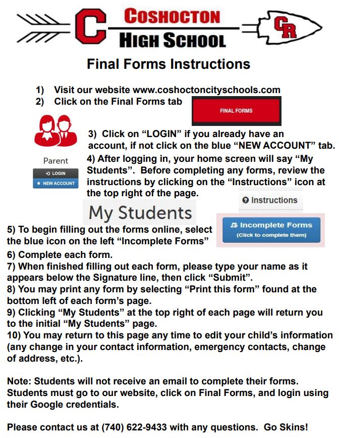 Documents | Coshocton City Schools