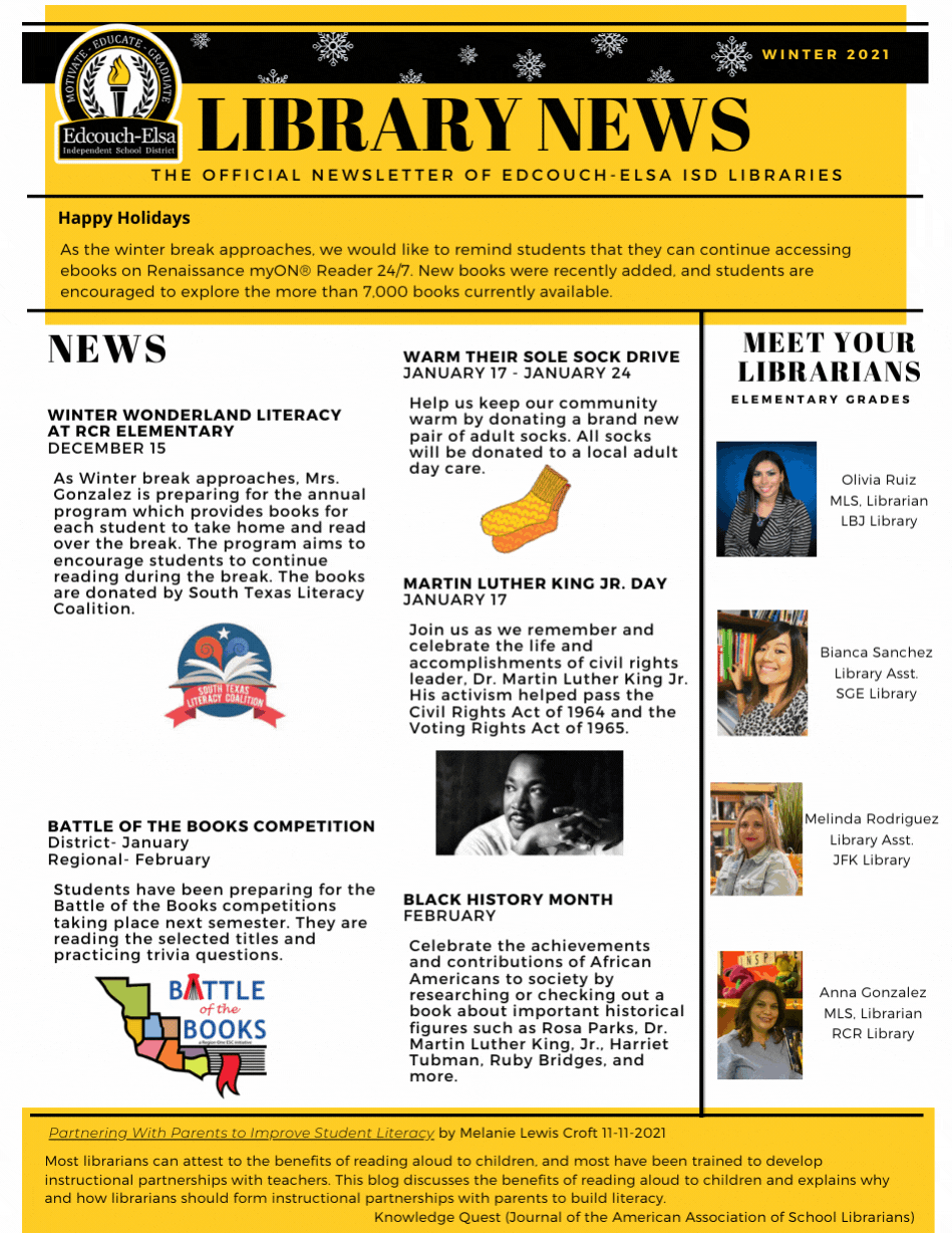 Documents EdcouchElsa ISD