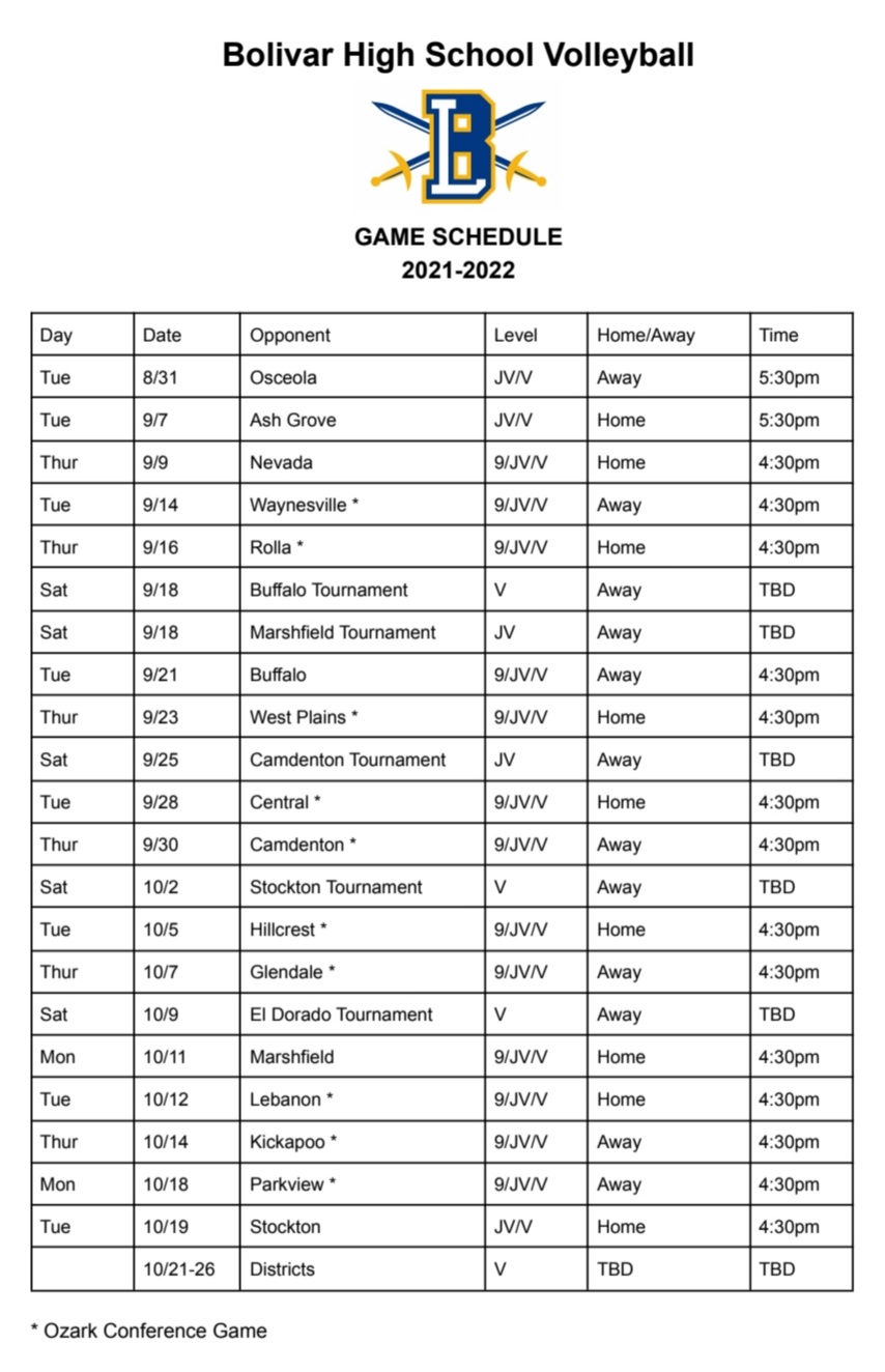 Documents Bolivar High School