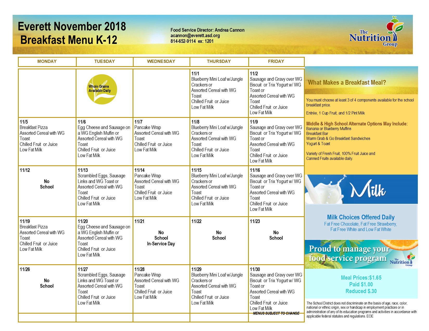 Documents Everett Area School District