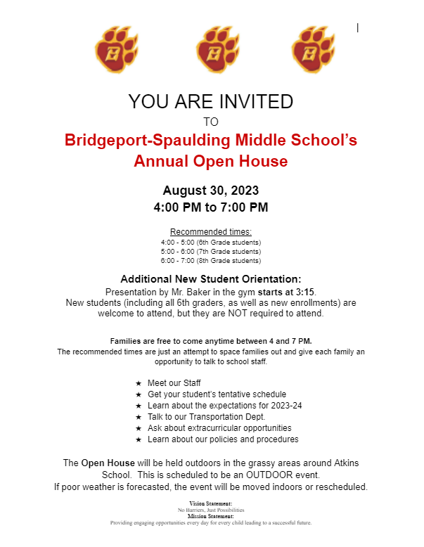 Documents BridgeportSpaulding Middle School