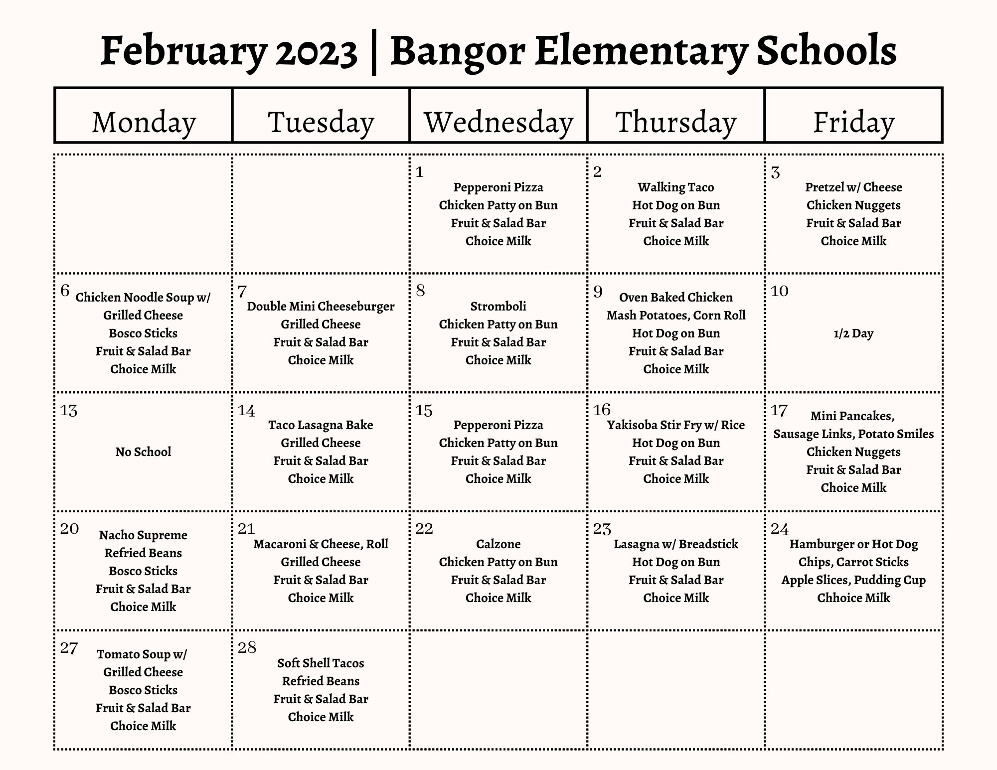 Documents Bangor Township Schools