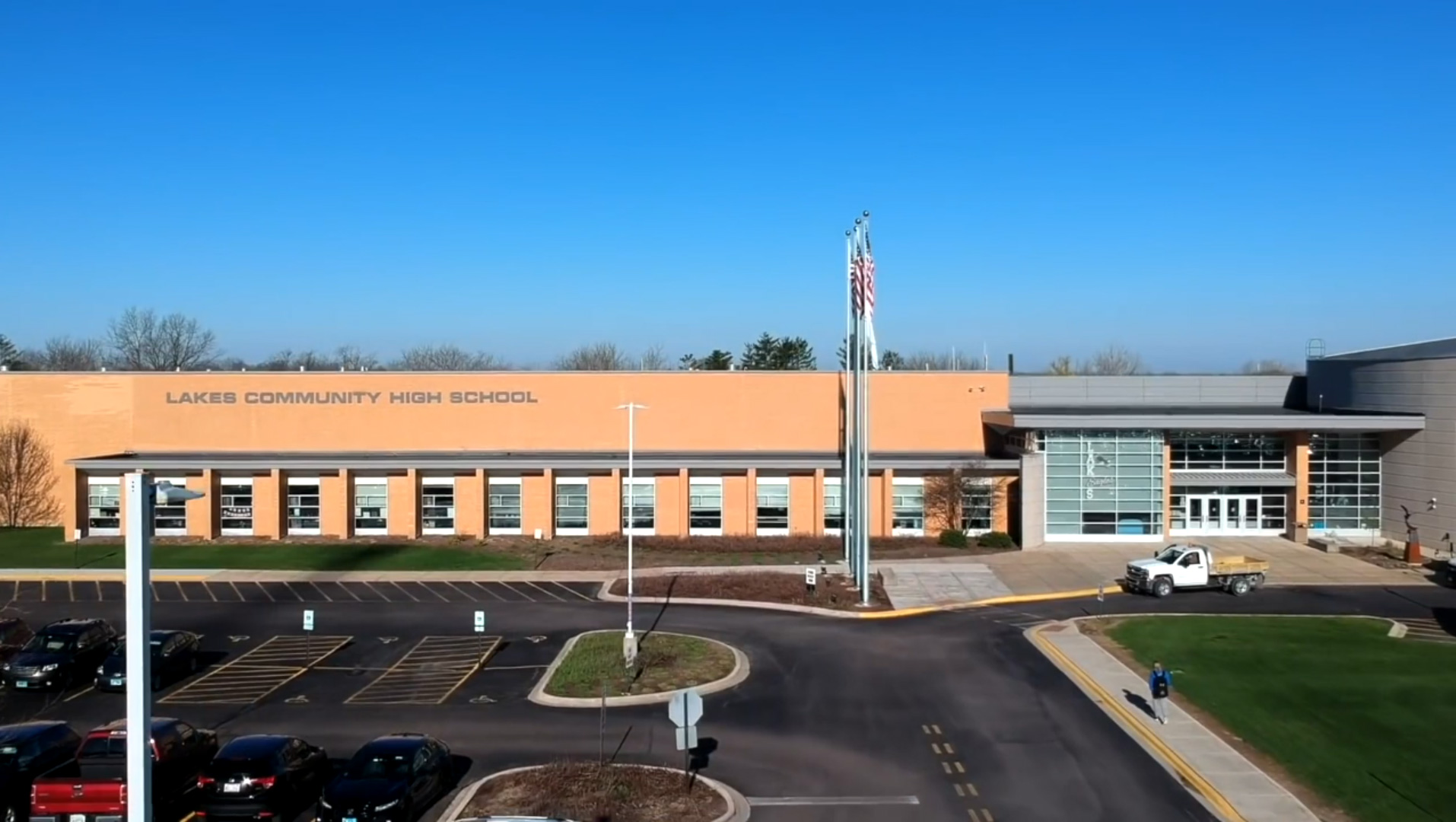 Lakes Community High School Eagle Way Lake Villa Il School Walls