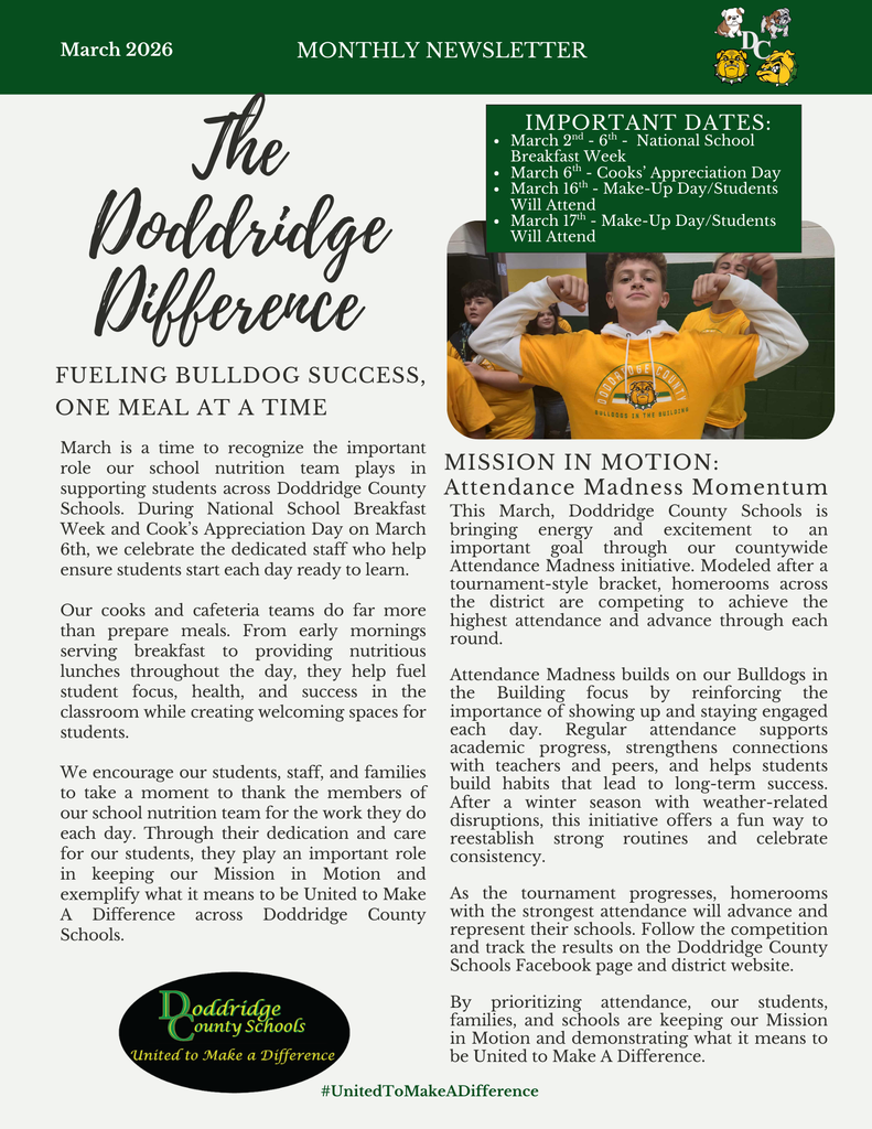 March 2026 - The Doddridge Difference