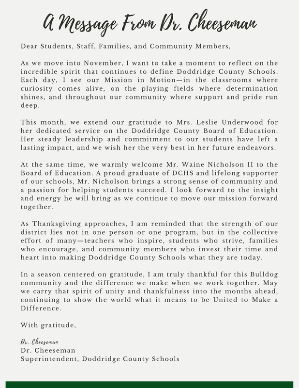 The Doddridge Difference - November 2025