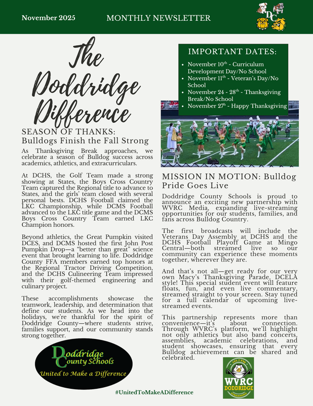 The Doddridge Difference - November 2025