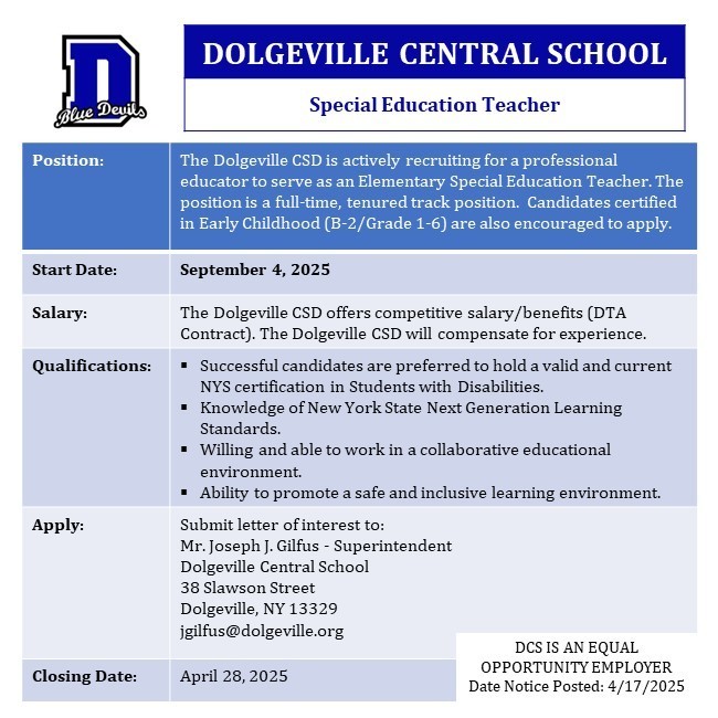 Special Education Teacher 2025