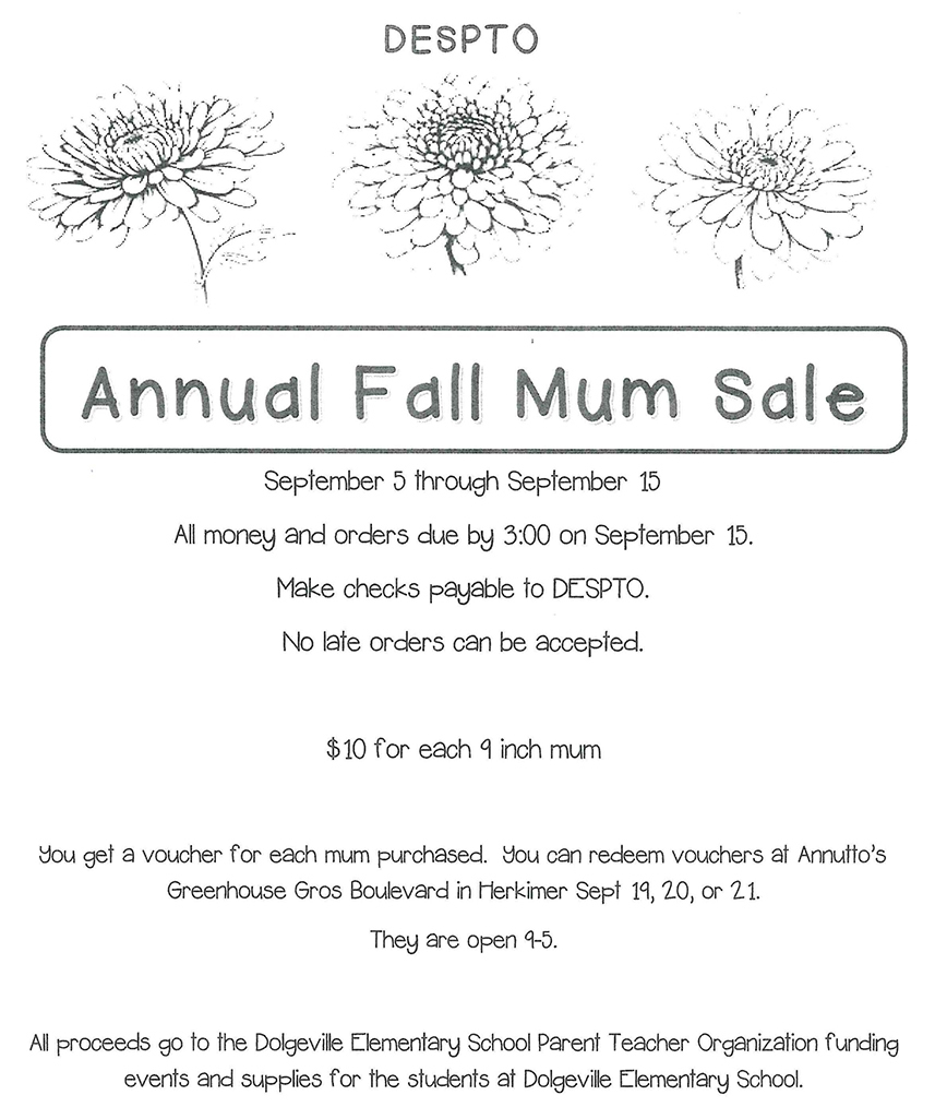 DESPTO Mum Sale
