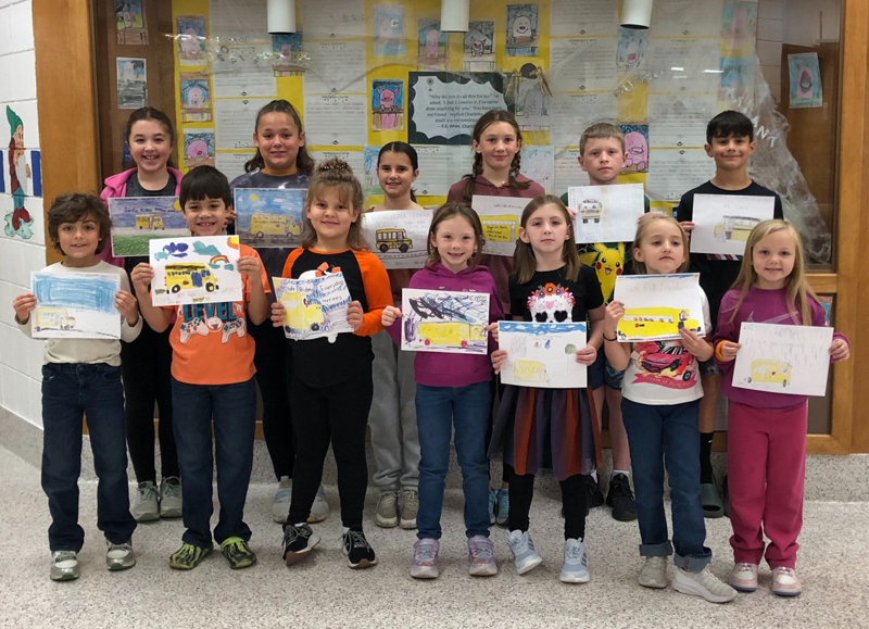Bus Safety Poster Contest Winners 2025-2026