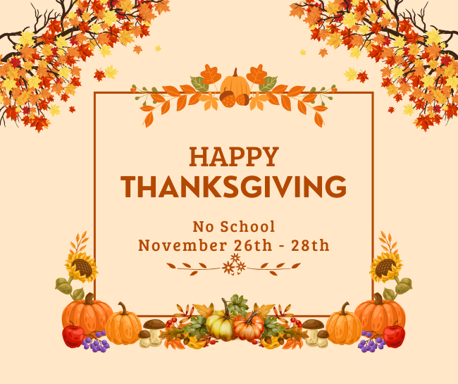 Thanksgiving Facebook Post