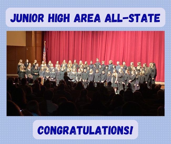Junior High Area All-State 