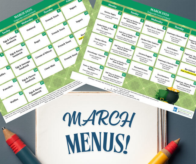 March Menu