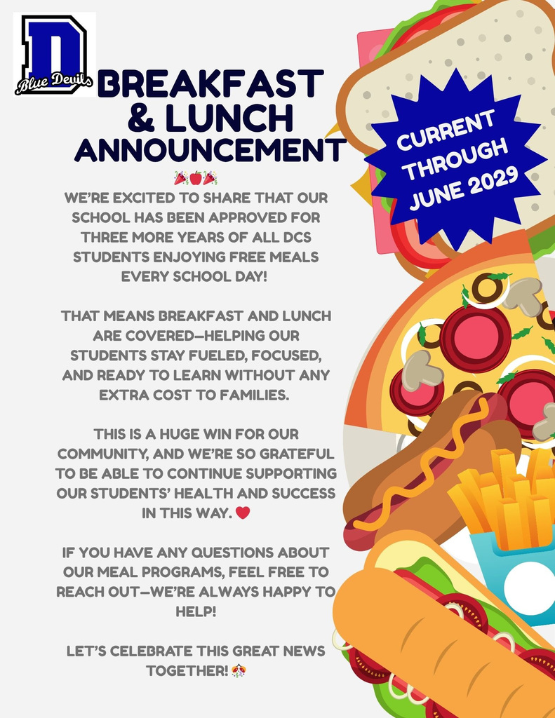 Free Breakfast & Lunch Approval Announcement