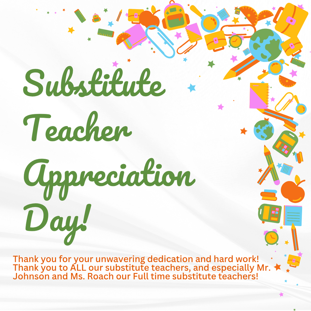 Substitute Teacher Appreciation Day!
