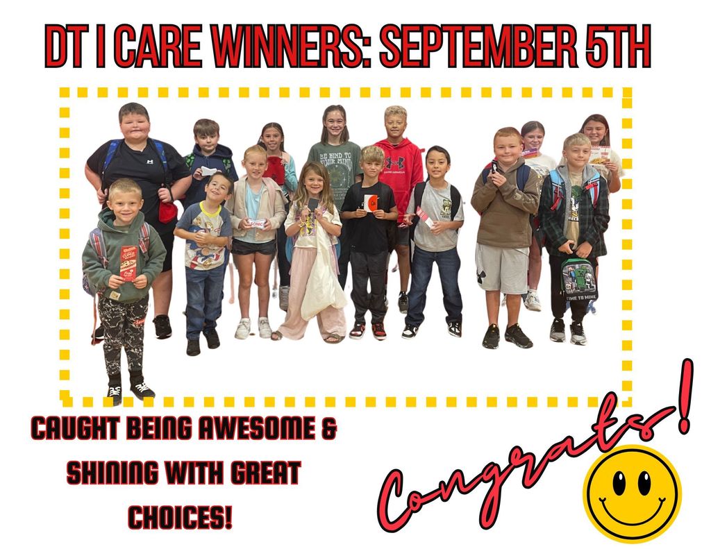 Sept 5th winners