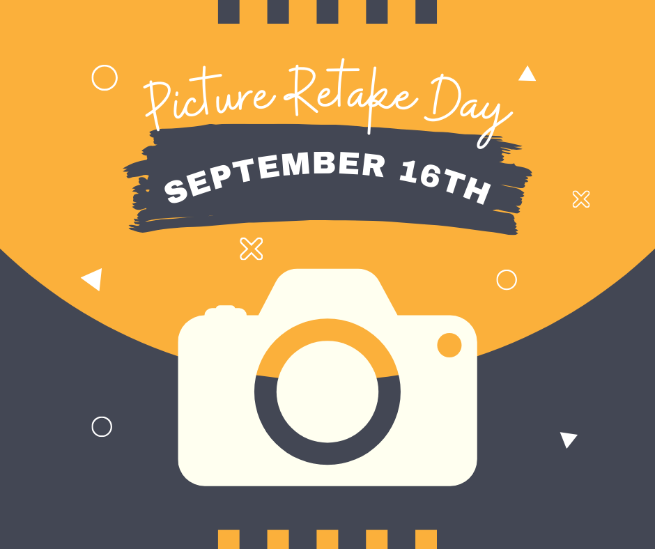 Mark your calendars! Picture takes are Tuesday, September 16th.