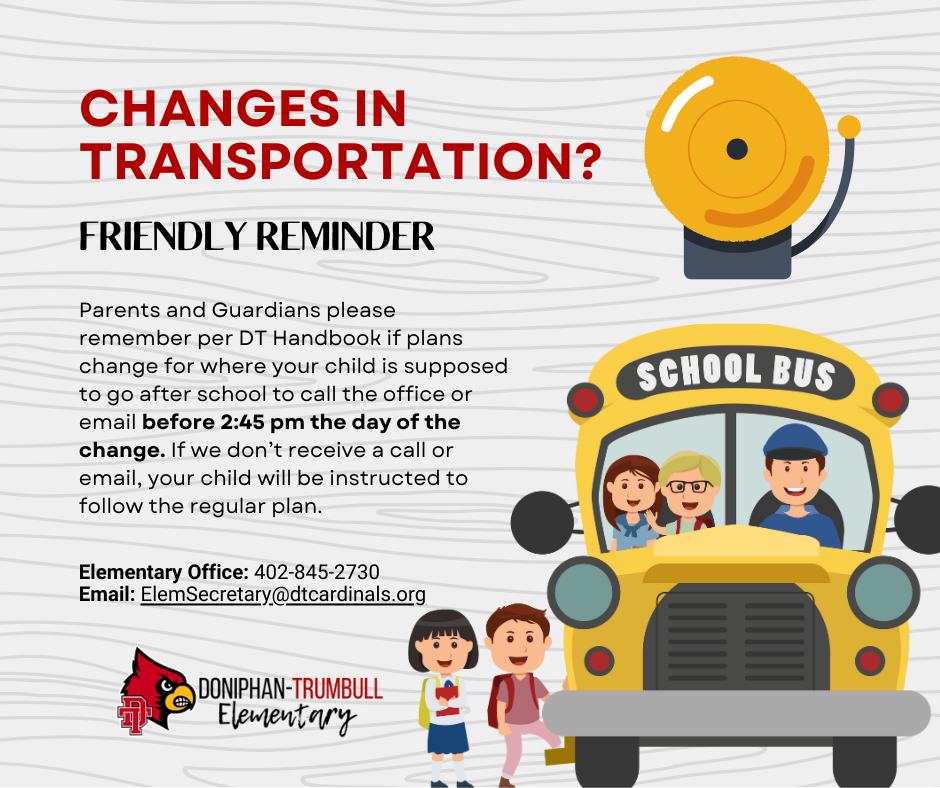 Changes in transportation