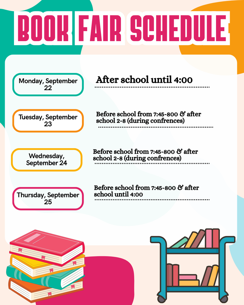 Book Fair Schedule