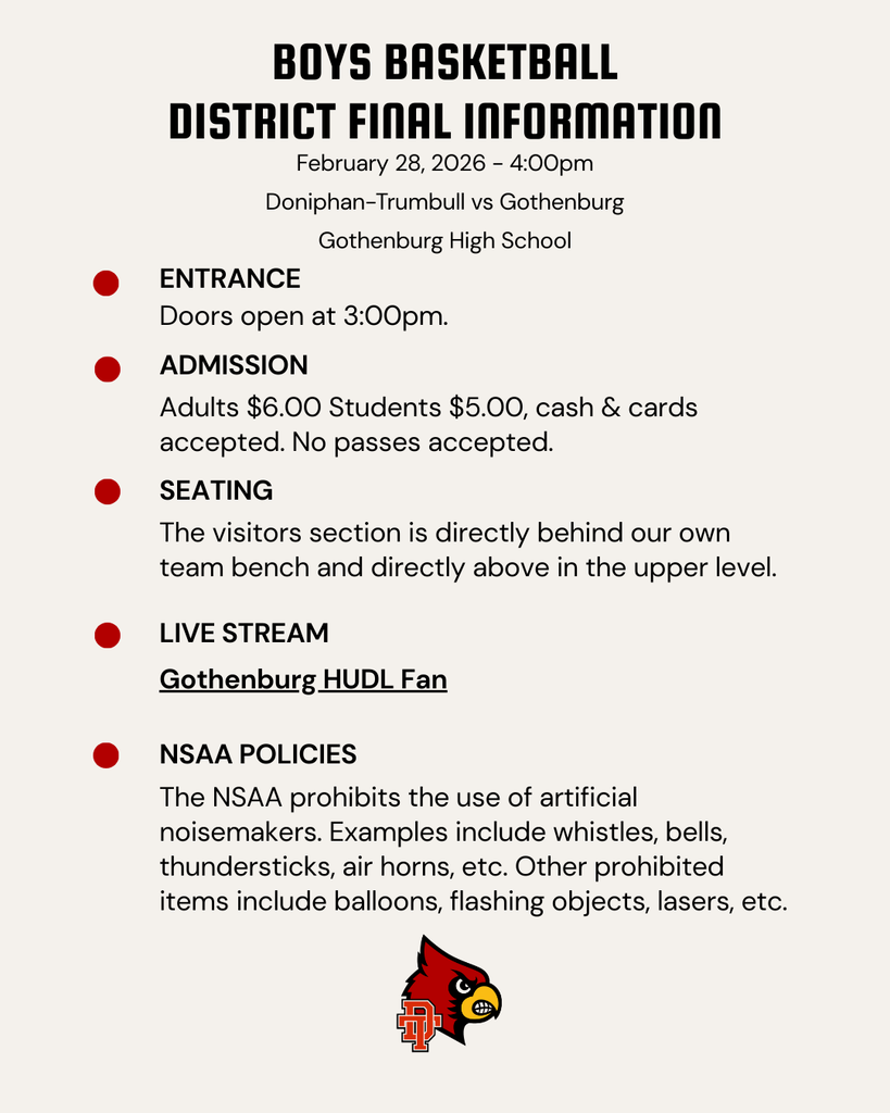 District Final Information