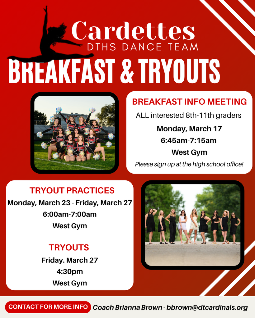 Dance and Cheer tryouts