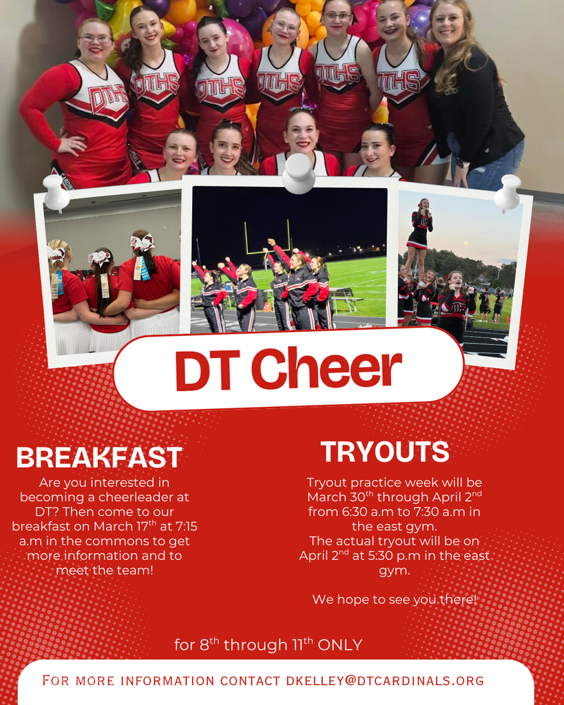 Dance and Cheer tryouts