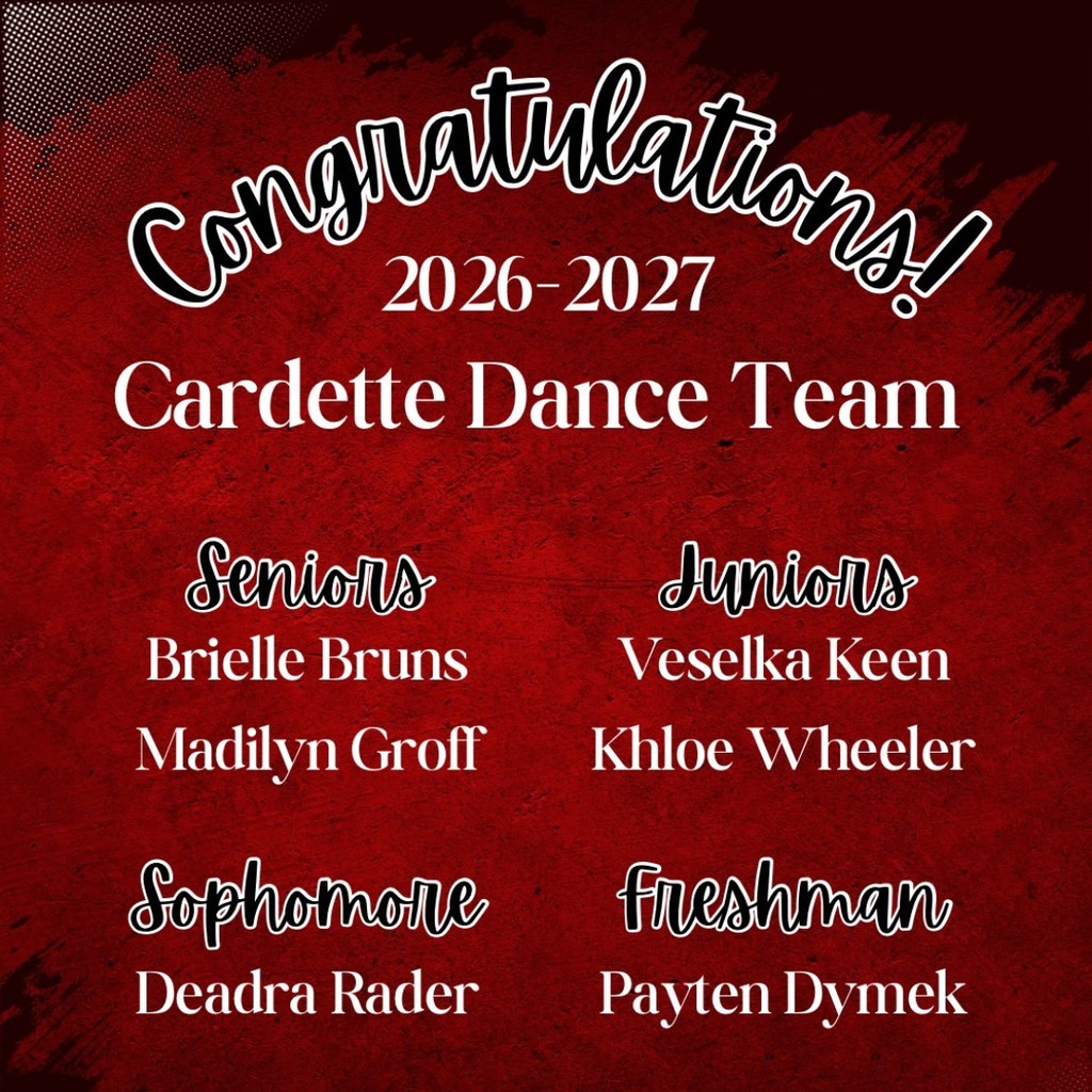 dance members who made the team