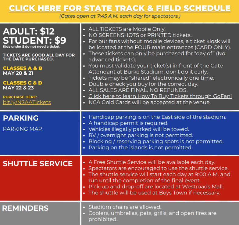 State T&F Info