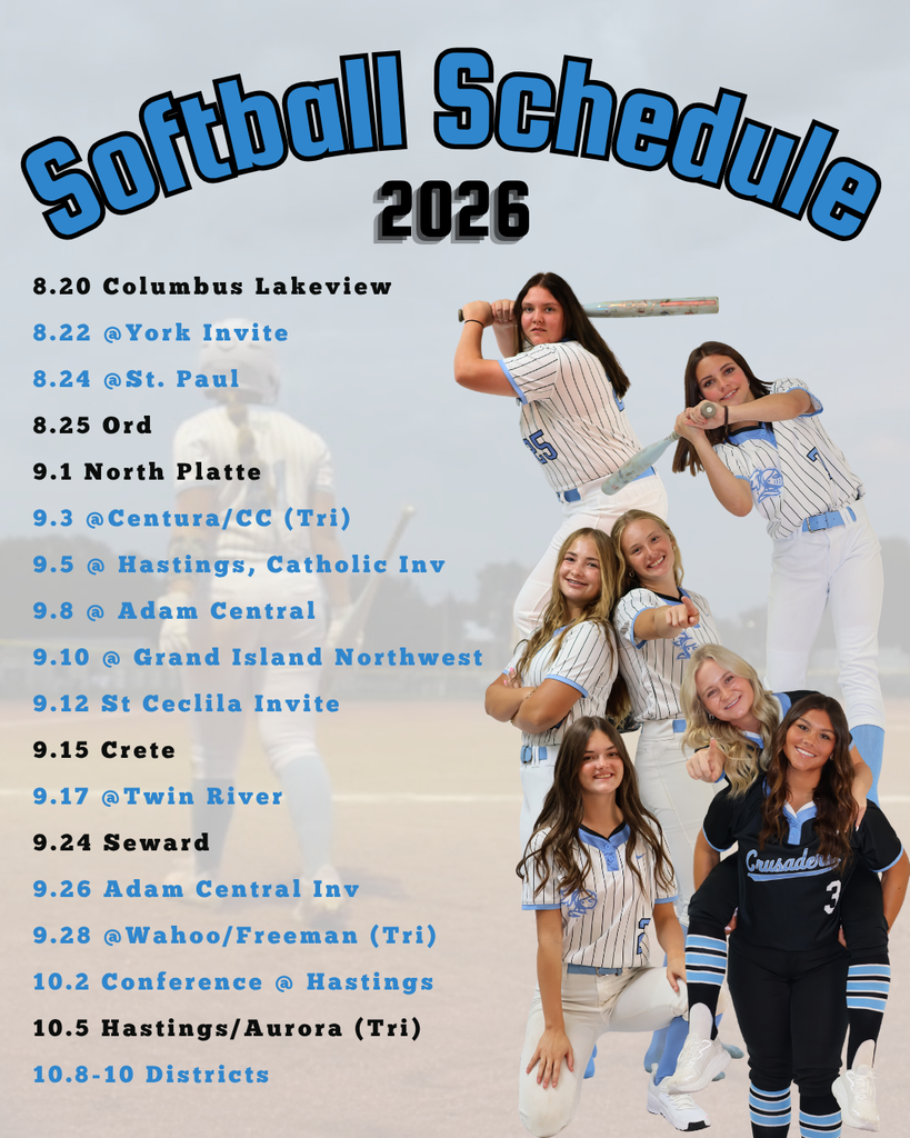 Softball Schedule