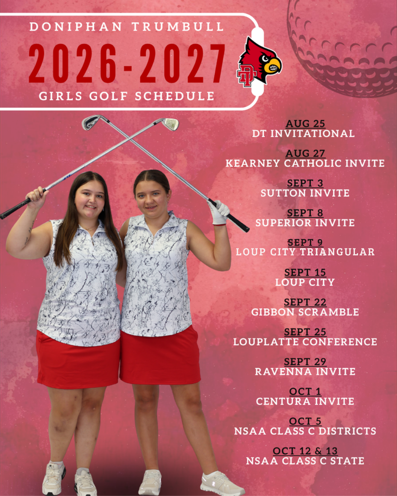 golf schedule