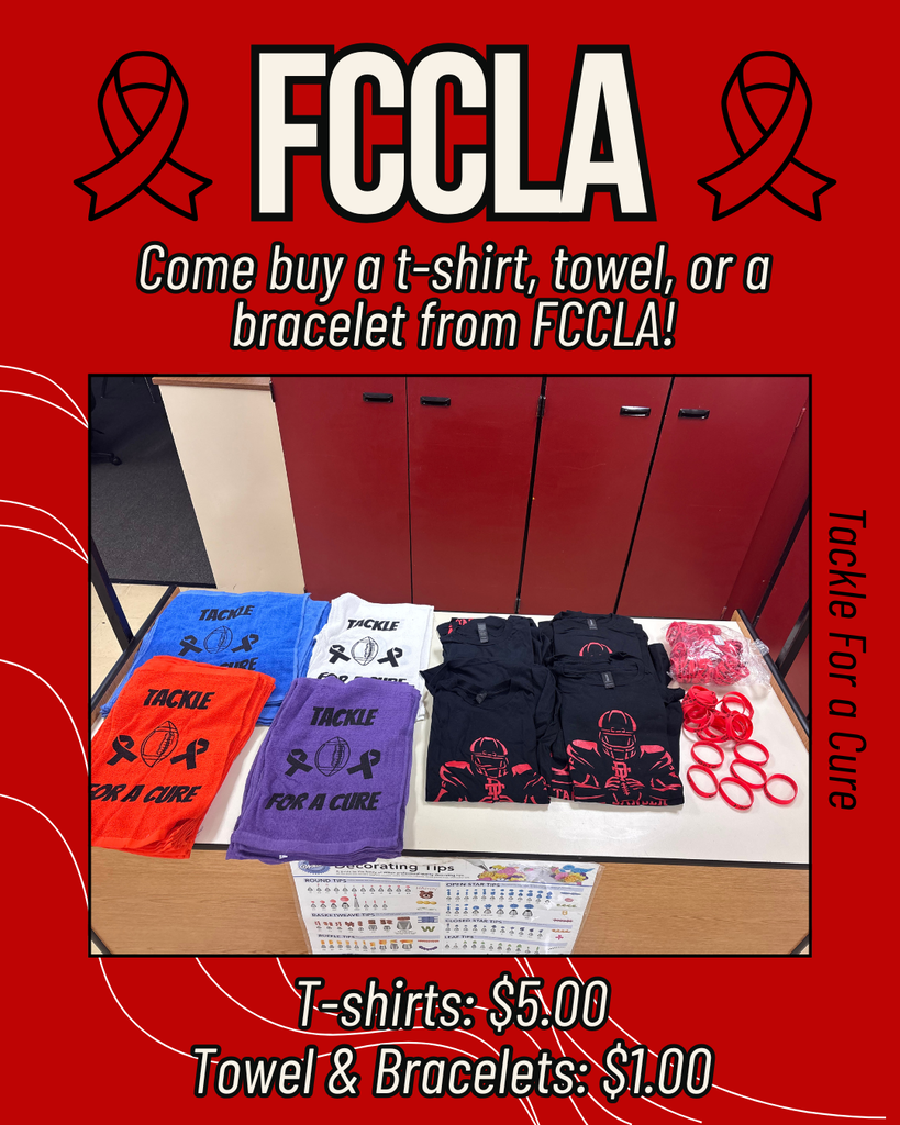 FCCLA Tackle For a Cure Sale