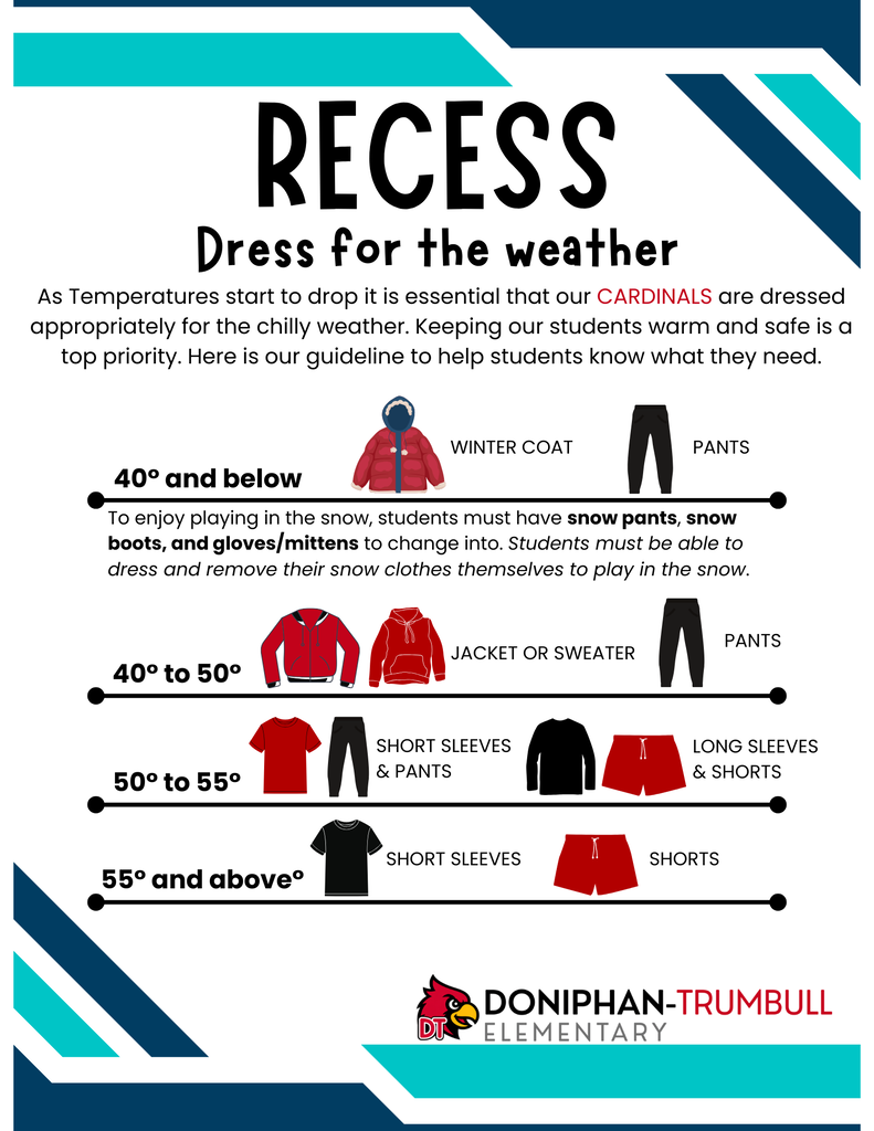 Recess Dress for the Weather