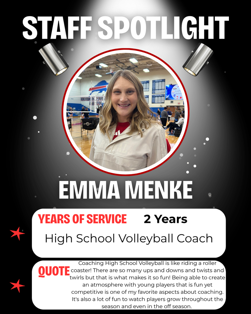 Staff Spotlight. Emma Menke