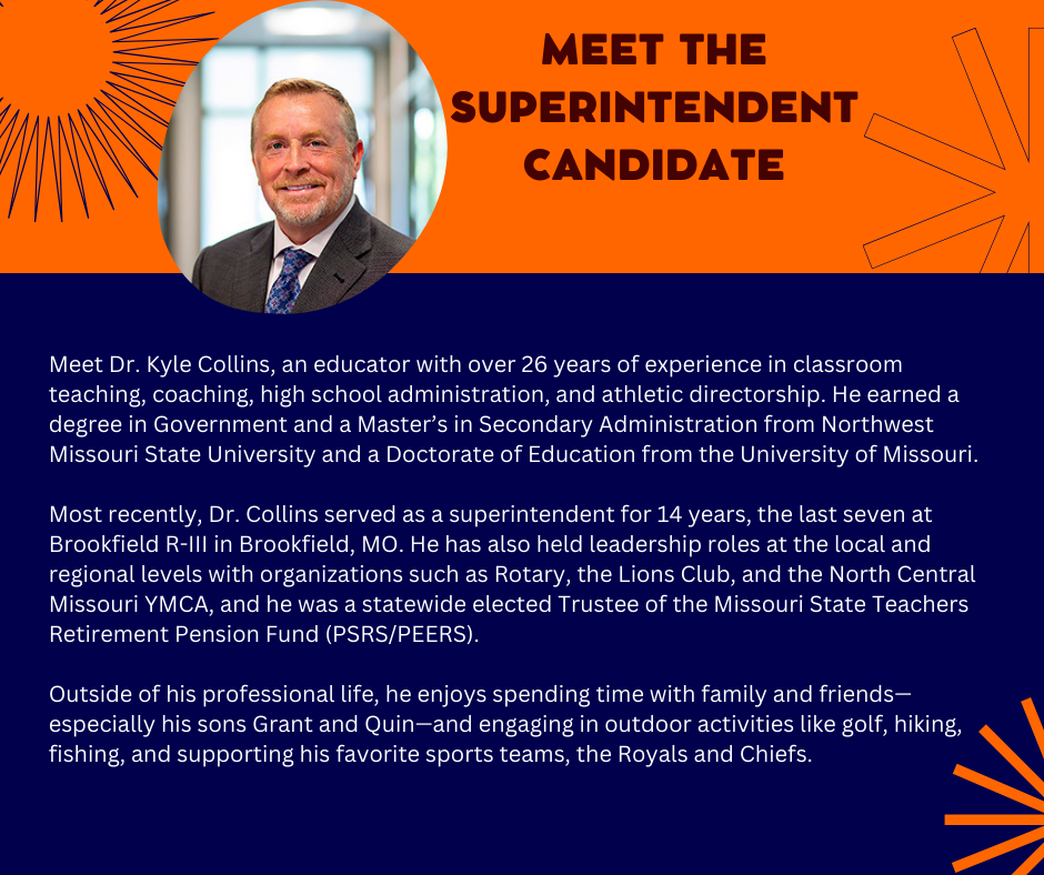 Superintendent Candidate Dr. Collins