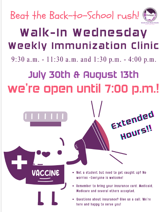 Walk in Wednesday