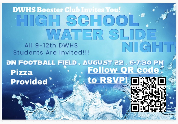 Booster Club Water Slide 2025