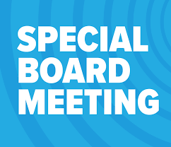Special Board Meeting 