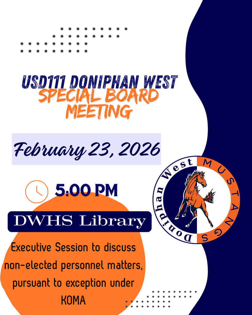 Special Board Meeting Feb 23, 2026 DWHS Library 