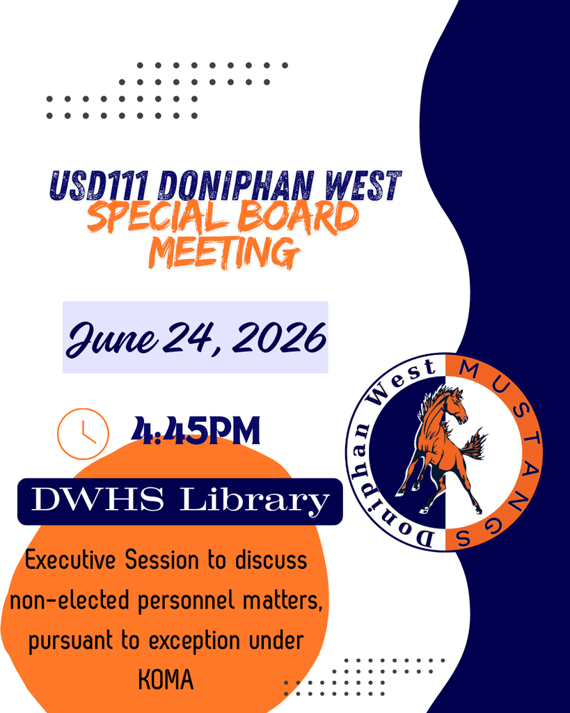 Notice of Special Board Meeting