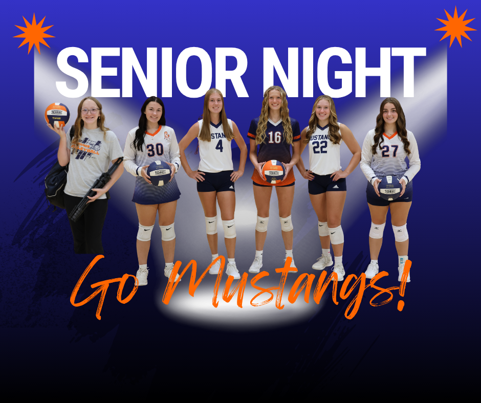 HS VB senior night
